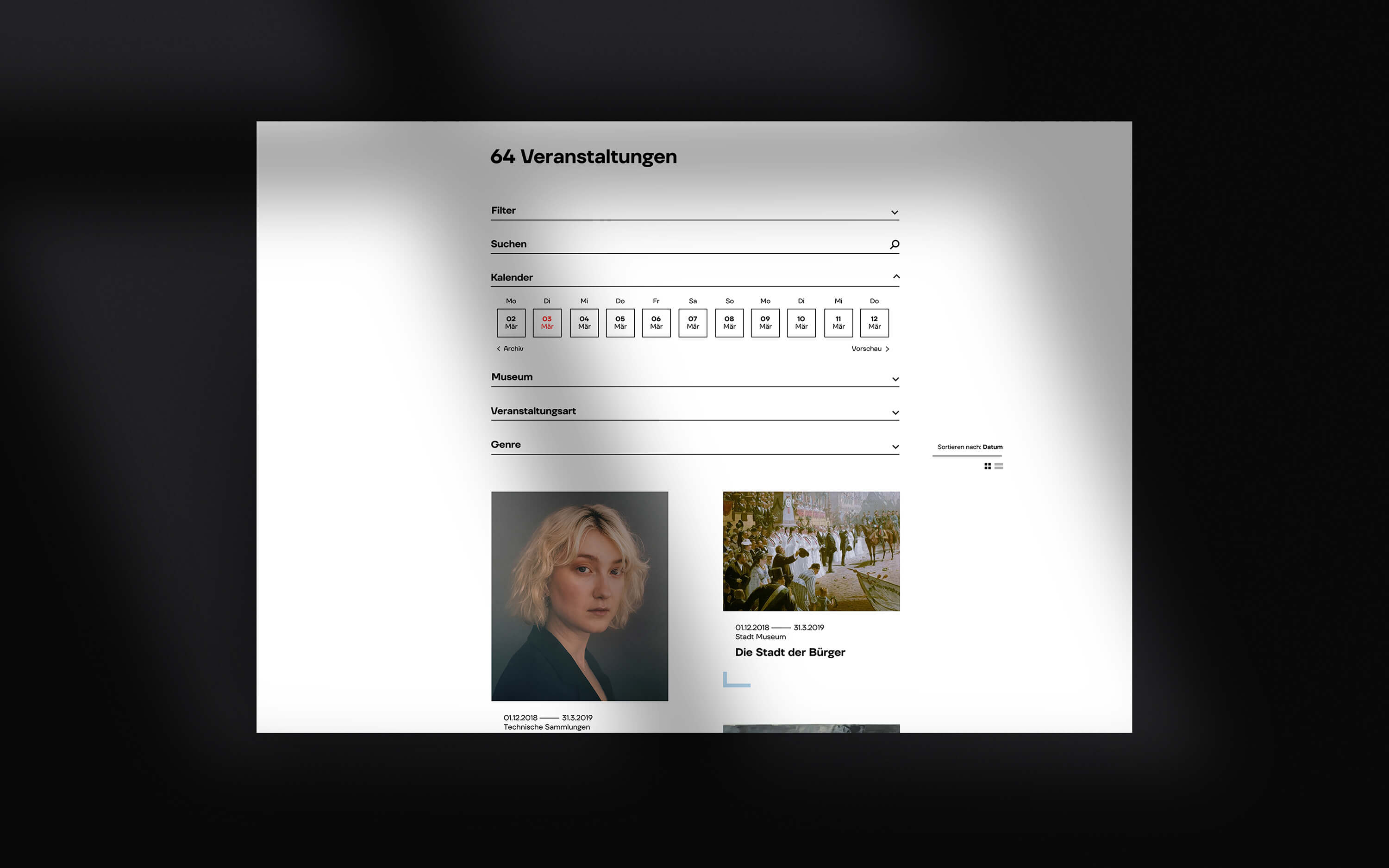 Museen Dresden Calendar